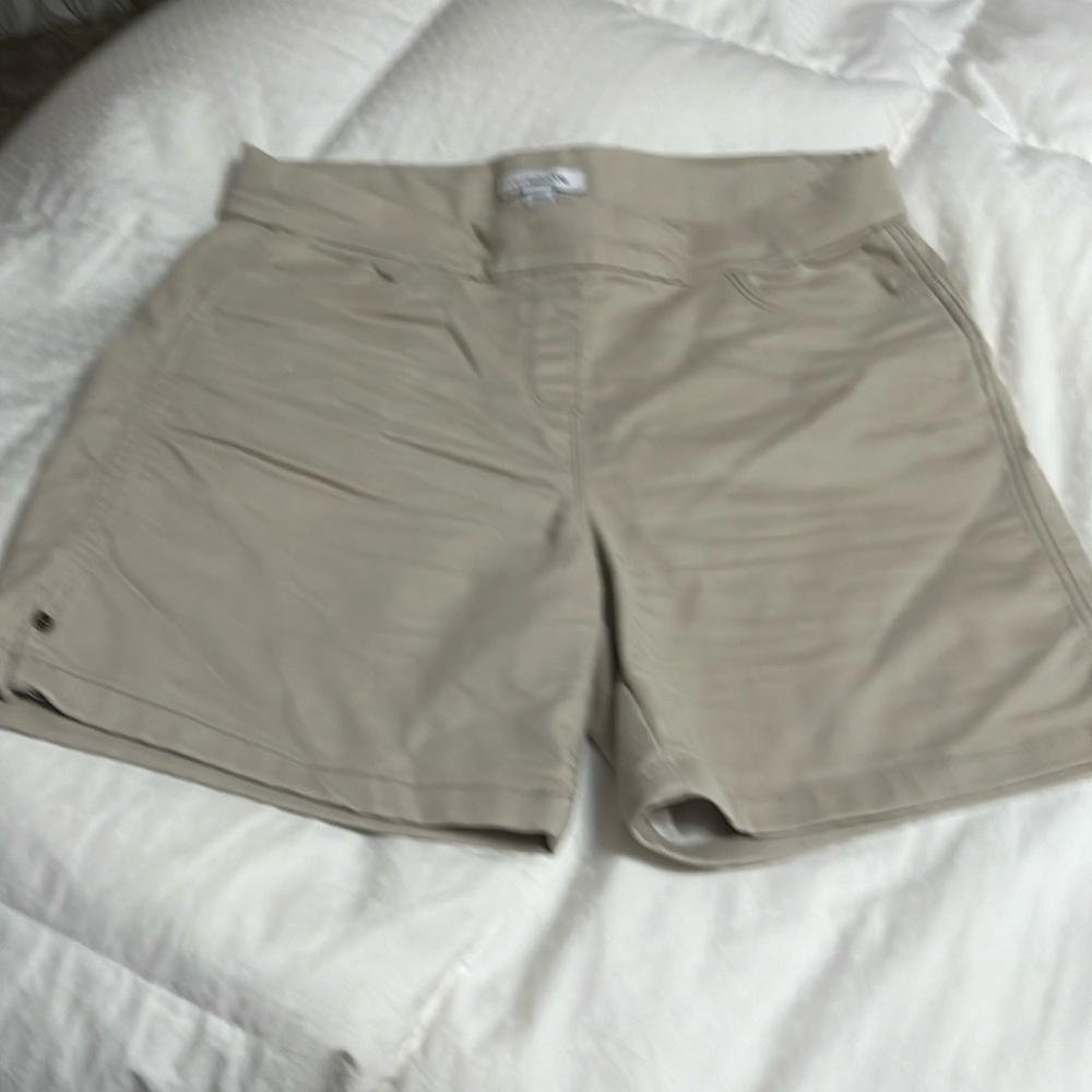 2 pairs Women’s Liz Claiborne pull on shorts, gently worn. - Picture 2 of 9